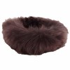 SNUGRUGS Luxury Ladies Real Sheepskin Ski Headband Brown Brown One