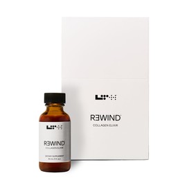 LTH Rewind Collagen Elixir - Trusted by Life Time Members - with Collagen Peptides, Hyaluronic Acid & Antioxidants - Supports Hair, Skin, Joint & Bone Health - Berry-Sorbet, 30 ml (15 Pack)