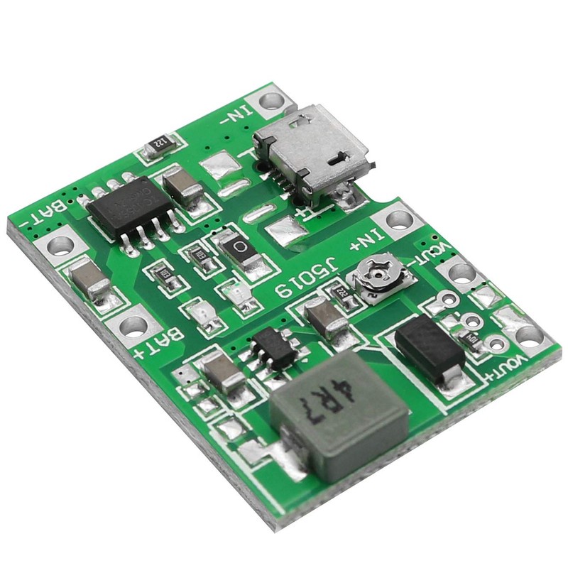 Ruiwaer 3.7V 4.2V to 9V 5V 2A Charge Discharge Integrated
