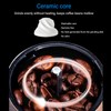 Manual Coffee Grinder Ceramic Core Adjustable Coarseness Stainless Steel Hand