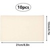 DIY Blank Fabric Bag, Pack of 10 Fabric Pencil Case