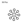 sourcing map 0.07"x0.6" Screw Eye Hooks Self Tapping Screws Screw-in
