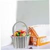 KOMBIUDA 24pcs Party Candy Baskets Elegant Storage Baskets for Weddings