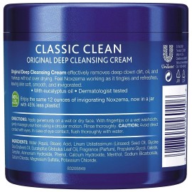 Noxzema Classic Clean Original Deep Cleansing Cream with Eucalyptus Oil 12 Ounce