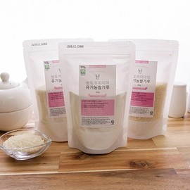 Organic Rice Flour 400g, Level 2 Medium Grain / 유기농쌀가루 400g 2단계 중간입자