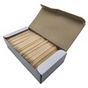 BiteMyWood Double Point Birchwood Toothpicks, 1000 Count, Reusable Box, 5