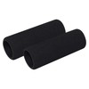 Bike It Comfort Foam Grip Sleeves (Pair) Black GRPSL080
