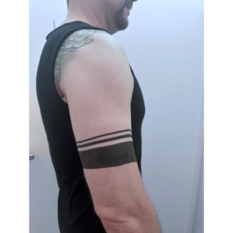 3 Sheets Bracelet Tattoo Lines Tattoos Arm Tattoos Temporary Fake