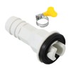 PATIKIL 15mm Air Conditioning Drain Hose Connector, 1 Piece Universal