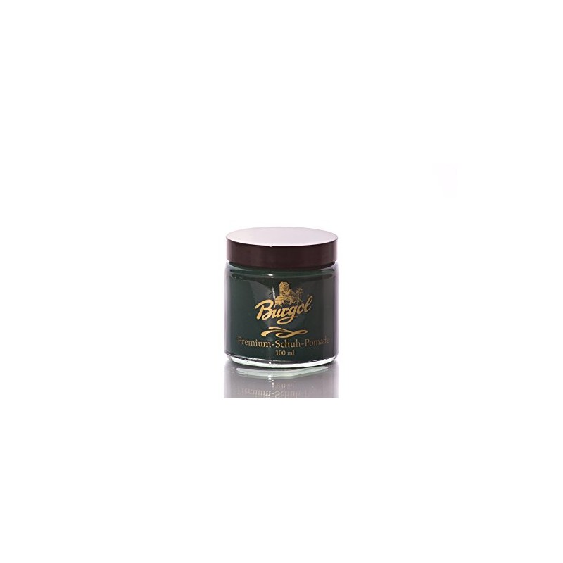 Burgol Premium Shoe Pomade Cream for Smooth Leather, 100 ml