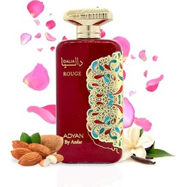 Adyan Dalia Rouge Extrait de Parfum for Women - Original Fragrance From Dubai - With top notes like almond, coffee, saffron, and jasmine