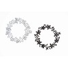 Stanzenshop Flower Wreath Cutting Dies Stencil Plants Cutting Dies Stencils