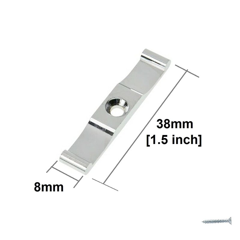 TERF® 5 Pcs Chrome Turn Buttons 38mm [ 1.5'' ]