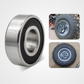 Front and Rear Mini Bike Wheel Bearing Kit for Coleman CT200U BT200X CT200U-EX Baja Warrior MB165 MB200 Massimo Hensim 196cc 6.5hp Mini Bike 6202RS Parts