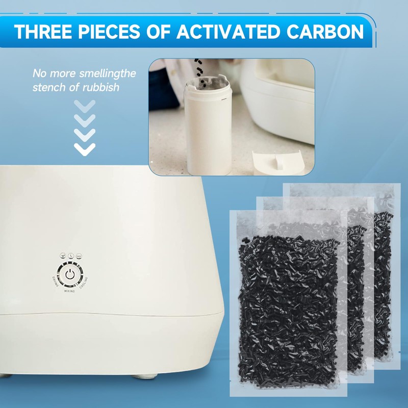 Activated Charcoal Refills，3 Pack