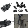 DraCra 25 Pack Bungee Cord Connector Dual Hook Buckle Lock
