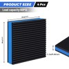 4 Pack Heavy Duty Anti Vibration Pads, 4" x 4"