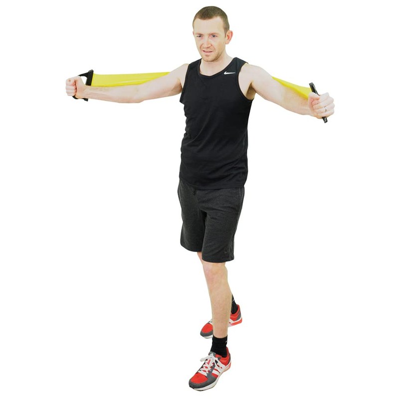 600mm Resistance Exercise Band - Lightweight Home Workout Equipment -