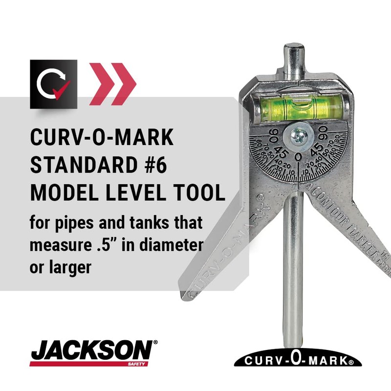Jackson Safety Pipe Marker Centering Tool - Standard 4" Y-Type