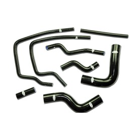 TANIMEN FOR SUBARU IMPREZA GC8 EJ20 STI WRX GT MK3 4 5 6 96-00 SILICONE RADIATOR HOSE KIT Red-1802CRE