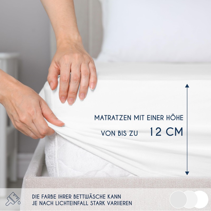 Dreamzie Elasticated Cotton Fitted Sheet