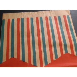 Bemis Vintage NEW Duraqua 50 lb. U.S. No. 1 Paper Potato Bag Sack Bemis Co