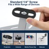 AHRLIC Desktop Projector Stand, 360° Rotation Foldable Metal Projectors Bracket,