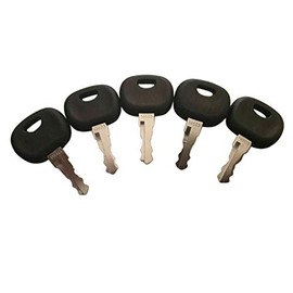 BAAQII Pack of 5 14603 Ignition Keys Construction Machine Keys for Mini Excavators Stackers Wheel Loader