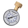 Solimeta 2-1/2" Water Pressure Test Gauge, 0-200 psi/kpa, 3/4" Female