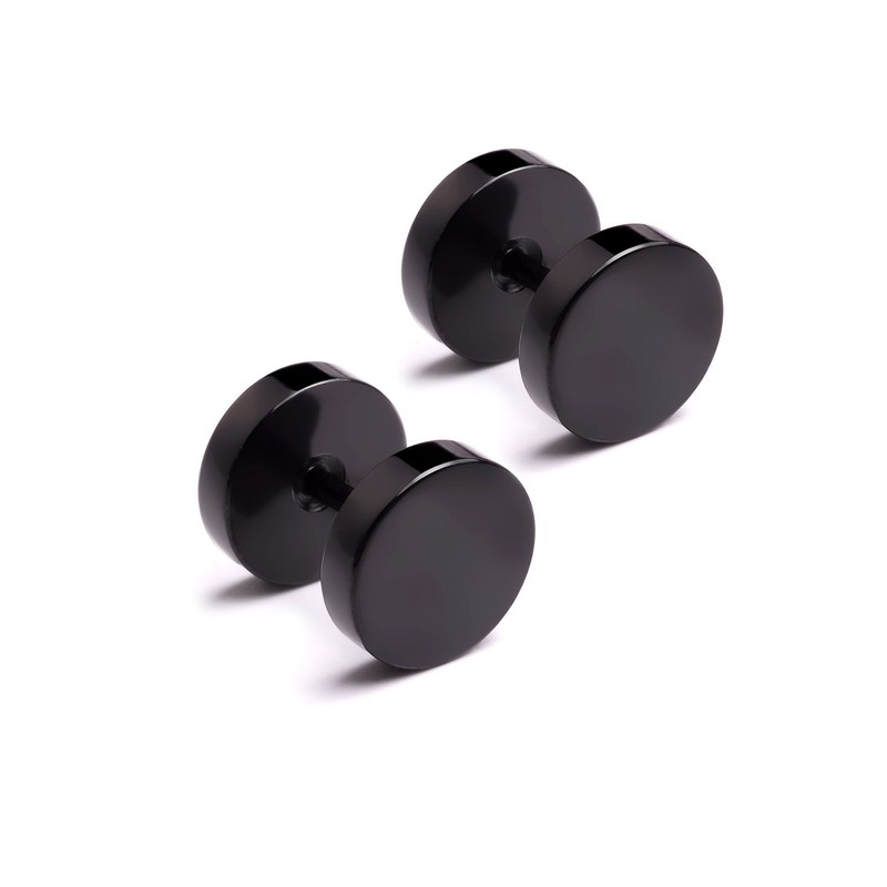 6 Pairs Stud Earrings for Men Women Hypoallergenic Surgical Stainless