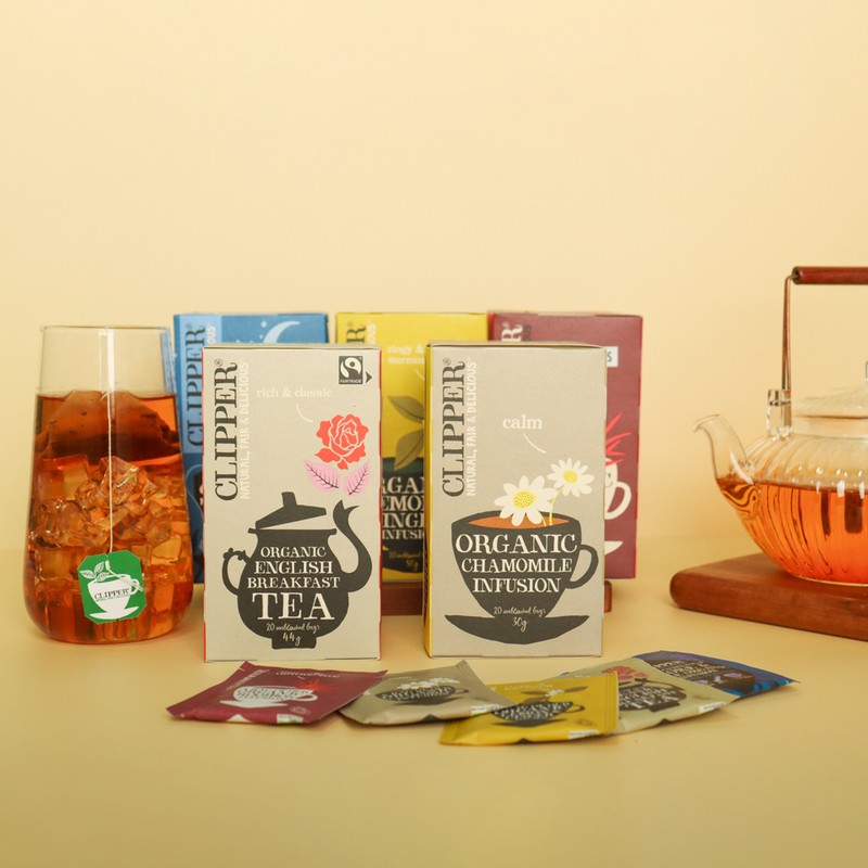 Jeju People Sell Partner Company Clipper Organic Blended Tea Snore