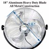 Optimus F-4205 20" Industrial Grade HV Oscillating Stand Fan