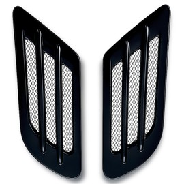 YESprime Dummy Duct Hood Custom Parts Dress Up Body Type R Car Sticker Pin Plated Sticker Aero Mesh Included
