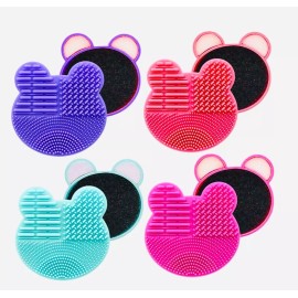 Fashionbeauty Limpia Brochas 2 En 1 En Seco De Maquillaje