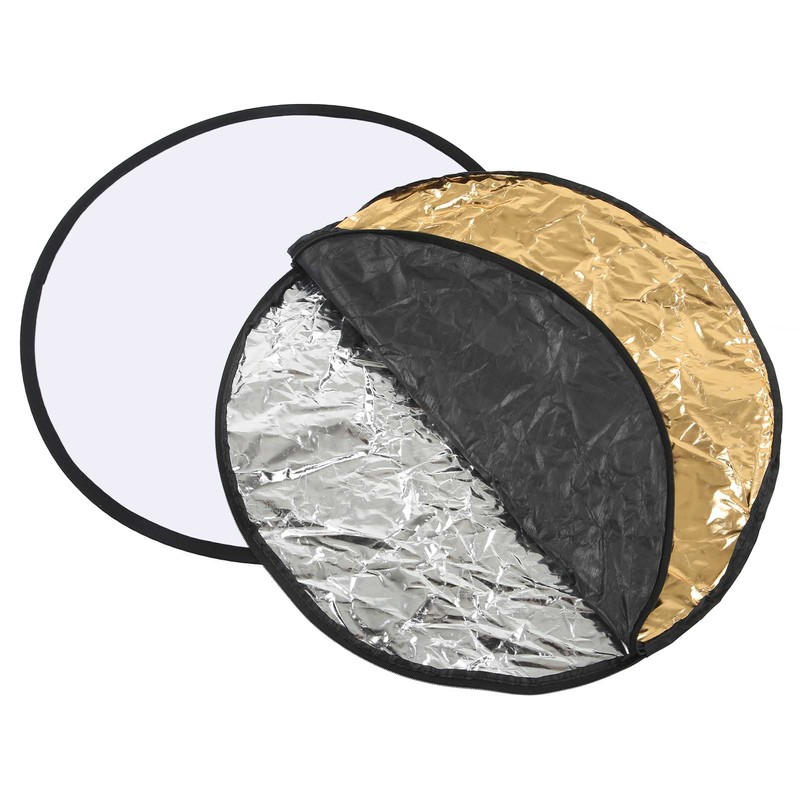 5 in 1 Photography Light Reflector Collapsible Lighting Round Reflector