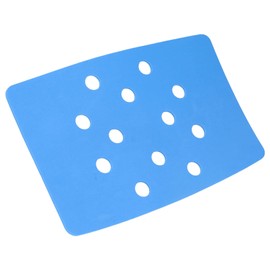 Shower Stool Cushion, Paste Fixed EVA Keep Warm Ventilate Shower Chair Cushion for Bathroom Bath