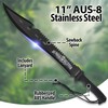 Black Legion Jungle Hunter Machete with Sheath | 25" Tactical
