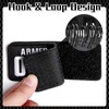JEFUZH 2 Pack Security Patches Hook and Loop System -