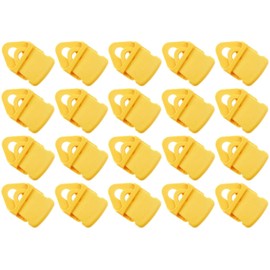 20 x Holdon® Mini Clip Yellow – Clamp Mounting Eyelet Banner, Tent, Tarpaulin, Molton – BO-Camp/Isabella