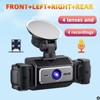 Black Box Video Recorder 4-Channel Dash Cam with 2-Inch IPS