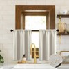 XTMYI 36 Inch Length Cafe Curtains 30 Wide Rod Pocket