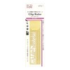 Midori 42291006 Clip Ruler, Cat Pattern A
