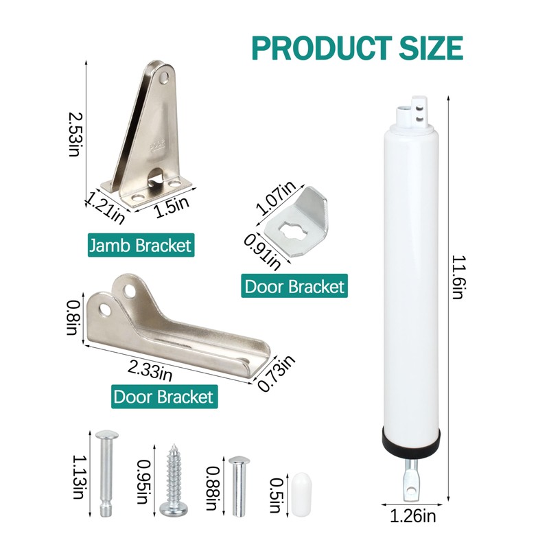 The Double Door Closer System is Suitable for Keeping Storm