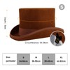 100% Wool Felt Top Hat Men’s Traditional Hand Made Fedoras