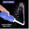 2PCS-Pack Portable Bidet for Toilet - 450ml Travel Bidet -