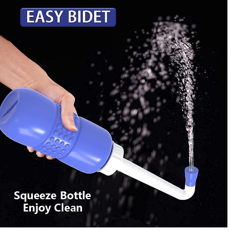 2PCS-Pack Portable Bidet for Toilet - 450ml Travel Bidet -