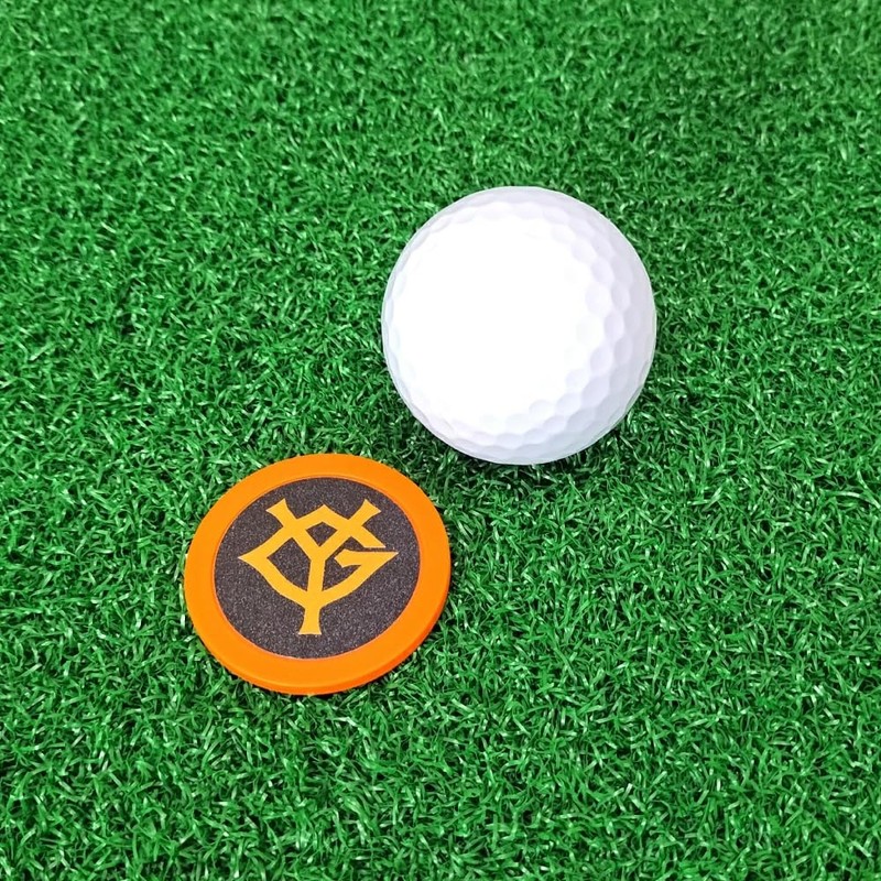 HOKUSHIN TRADING MK0485 Golf Ball Marker Yomiuri Giants Tip Marker