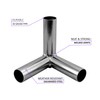 GoodsZone Canopy Fittings Set 1-3/8" Slant roof Carport Gazebo Lean