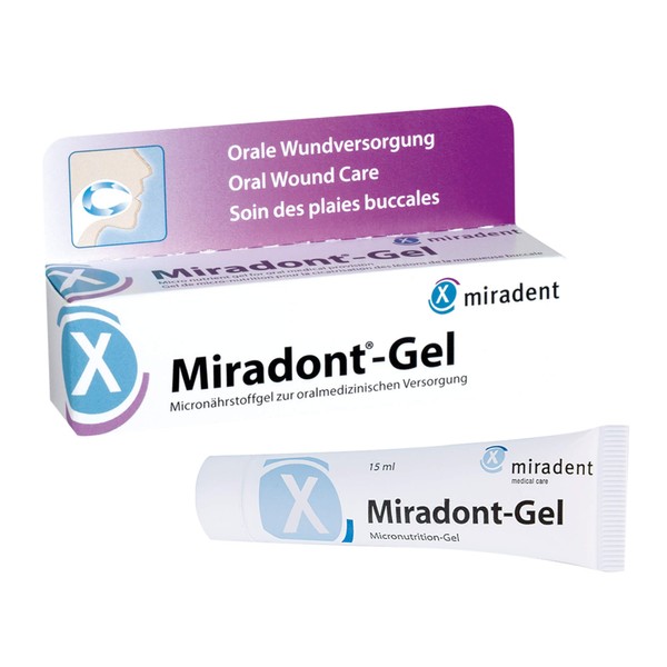 Miradent Miradont-Gel Mikronährstoffgel zur oralmedizinischen Versorgung 15ml