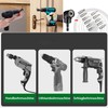 QZKJQDD Angle Screwdriver, 105° Angle Screwdriver Attachment, Angle Drill Attachment,